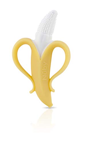 Nuby Banana Silicone Baby Toothbrushes, 160 Pack