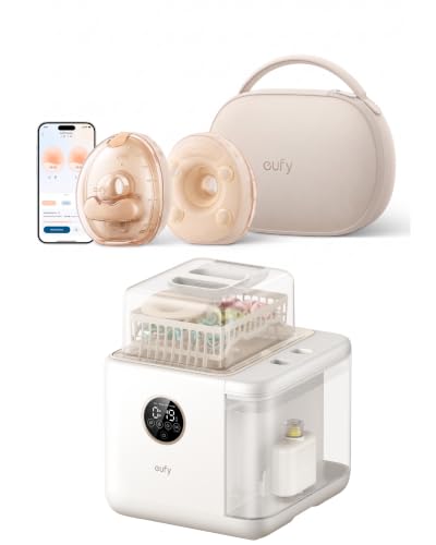 eufy S2 Pro Wearable Breast Pump Bundle