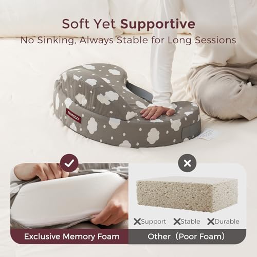Momcozy Memory Foam Nursing Pillow