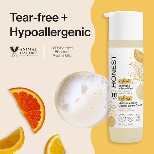 Honest 2-in-1 Baby Shampoo and Body Wash