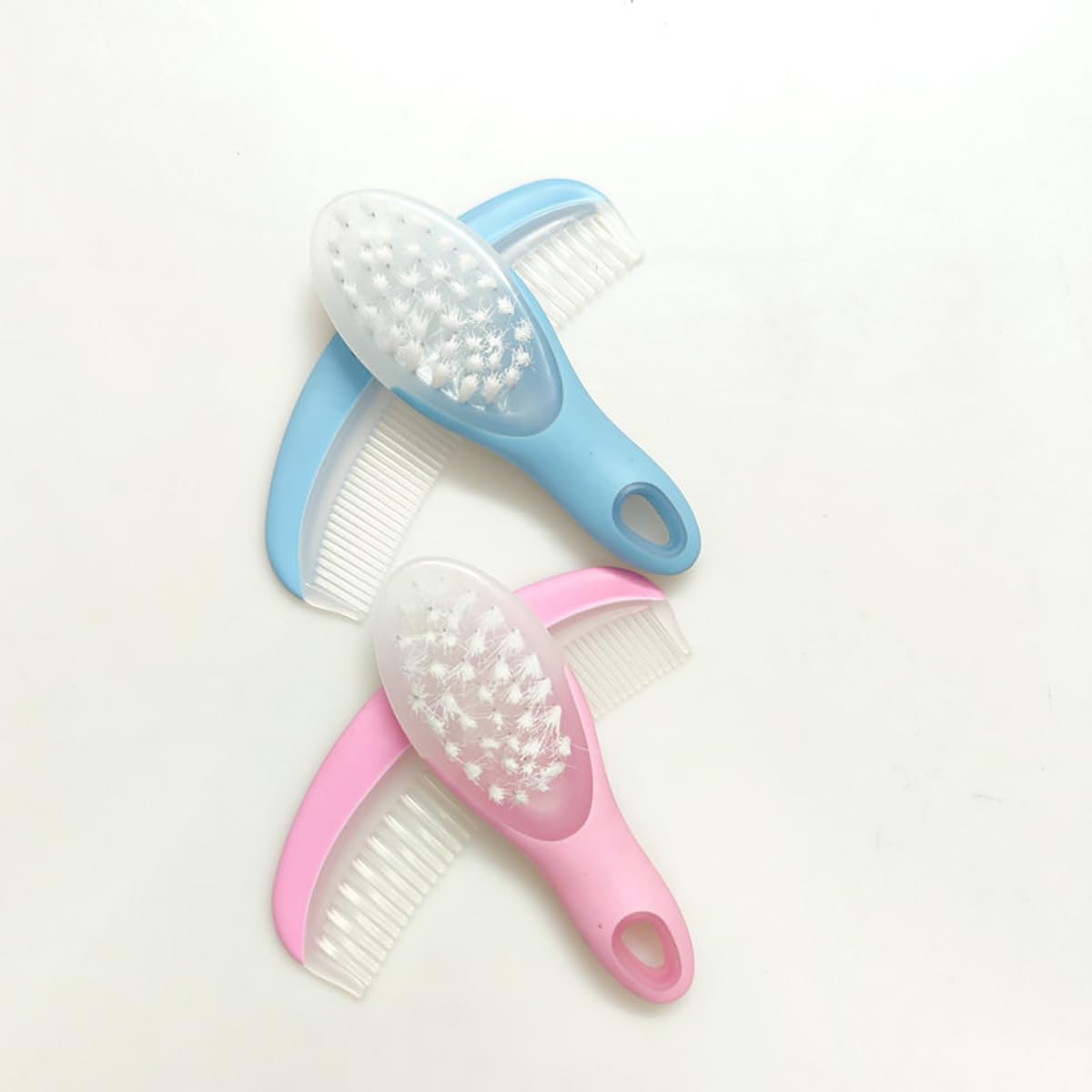 Five-Piece Baby Hair Brush and Comb Set