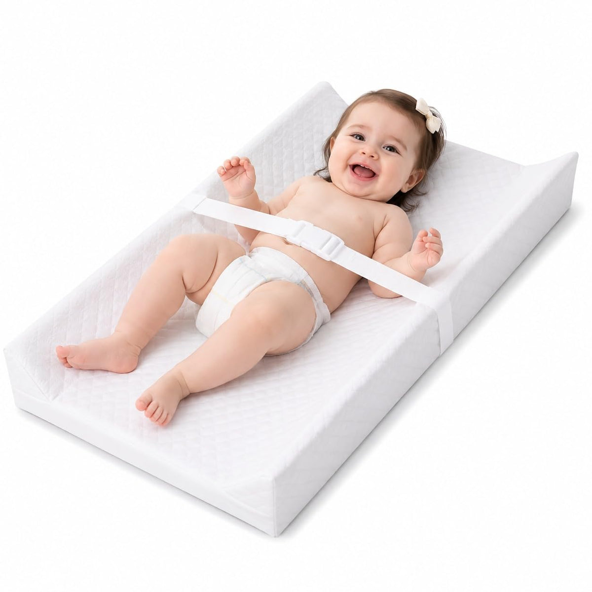 Contoured Waterproof Baby Changing Pad