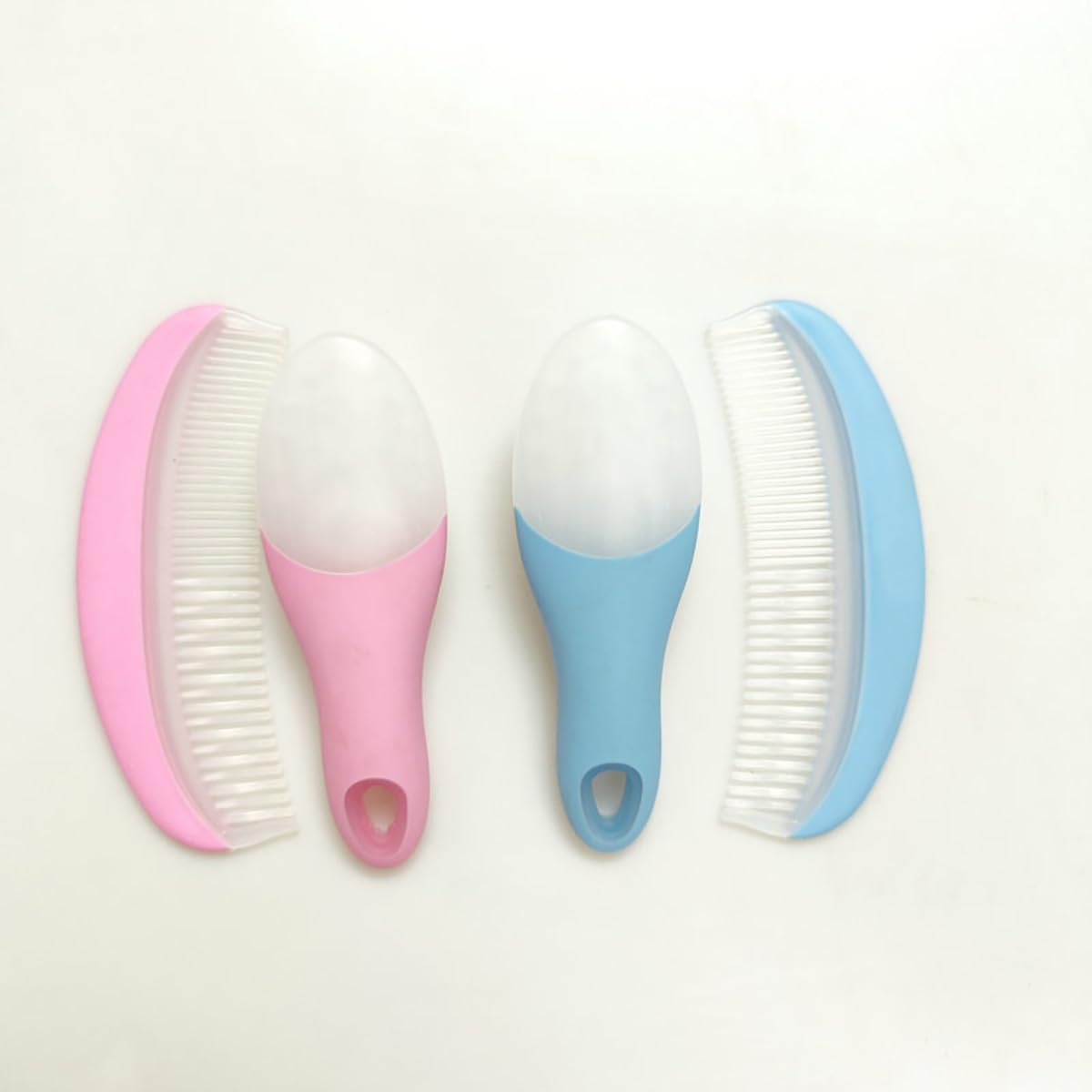 Five-Piece Baby Hair Brush and Comb Set