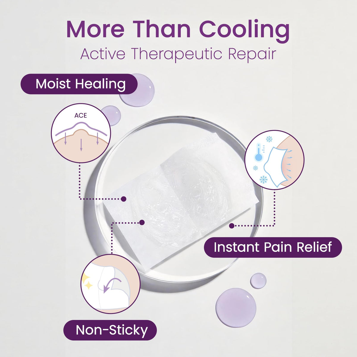 Single-Use Hydrogel Nursing Pads