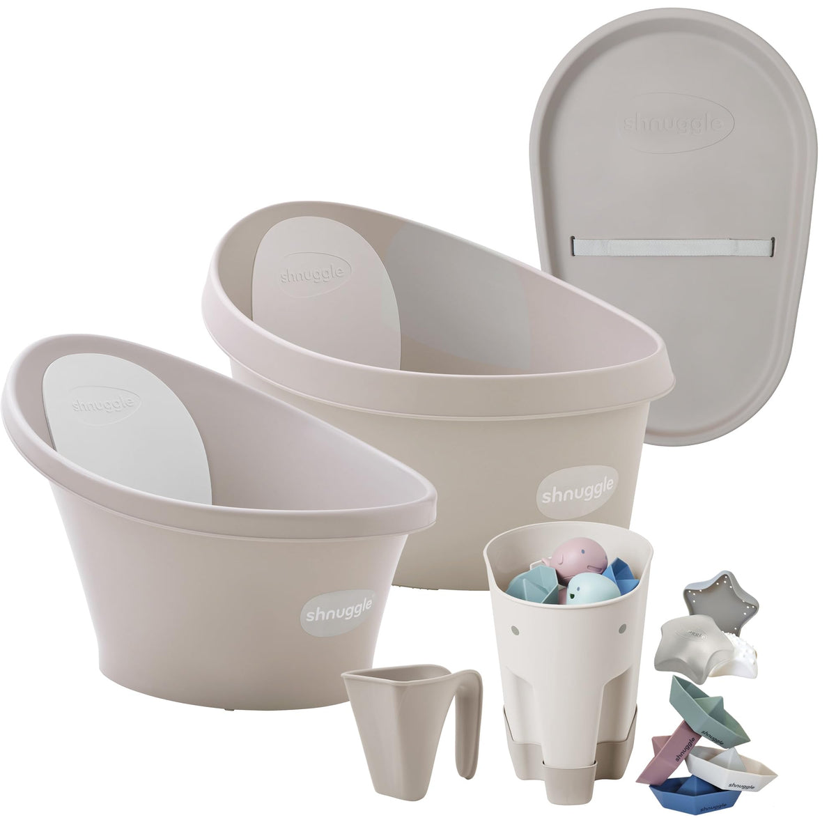 Shnuggle 7-Piece Baby and Toddler Bath Bundle