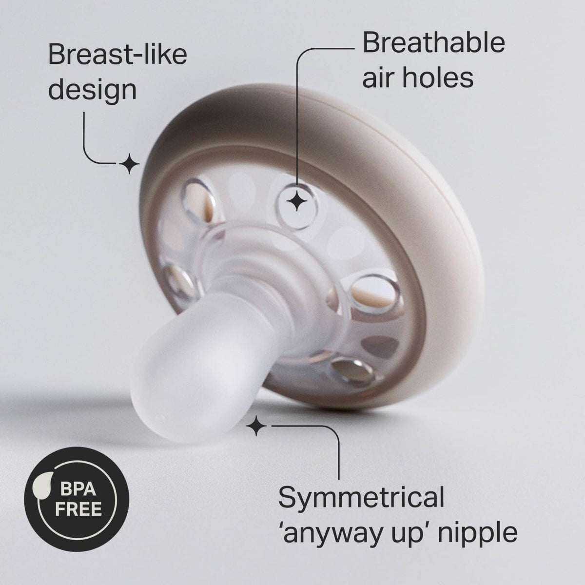 Tommee Tippee Breast-Like Pacifiers