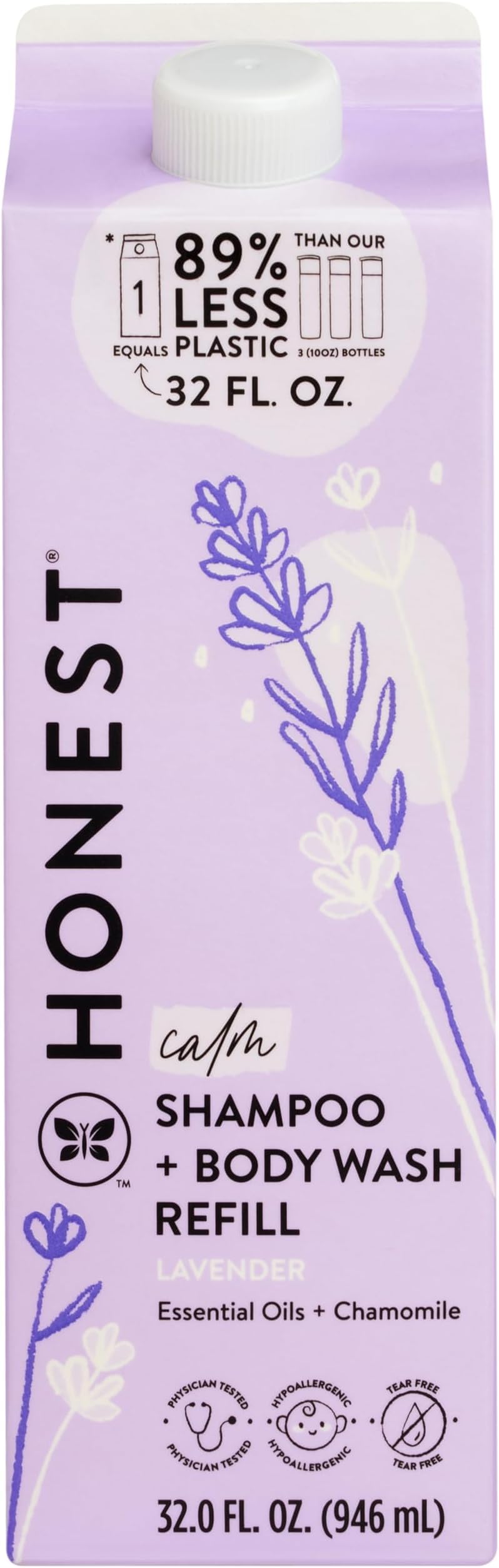 Honest 2-in-1 Baby Shampoo and Body Wash