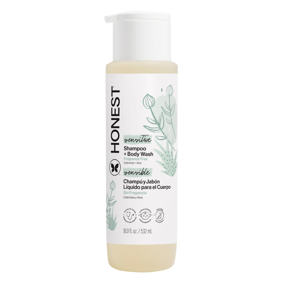 Honest 2-in-1 Baby Shampoo and Body Wash