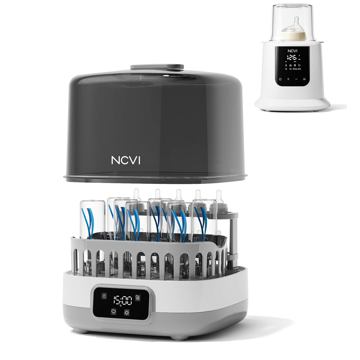 NCVI Bottle Sterilizer and Fast Warmer Set