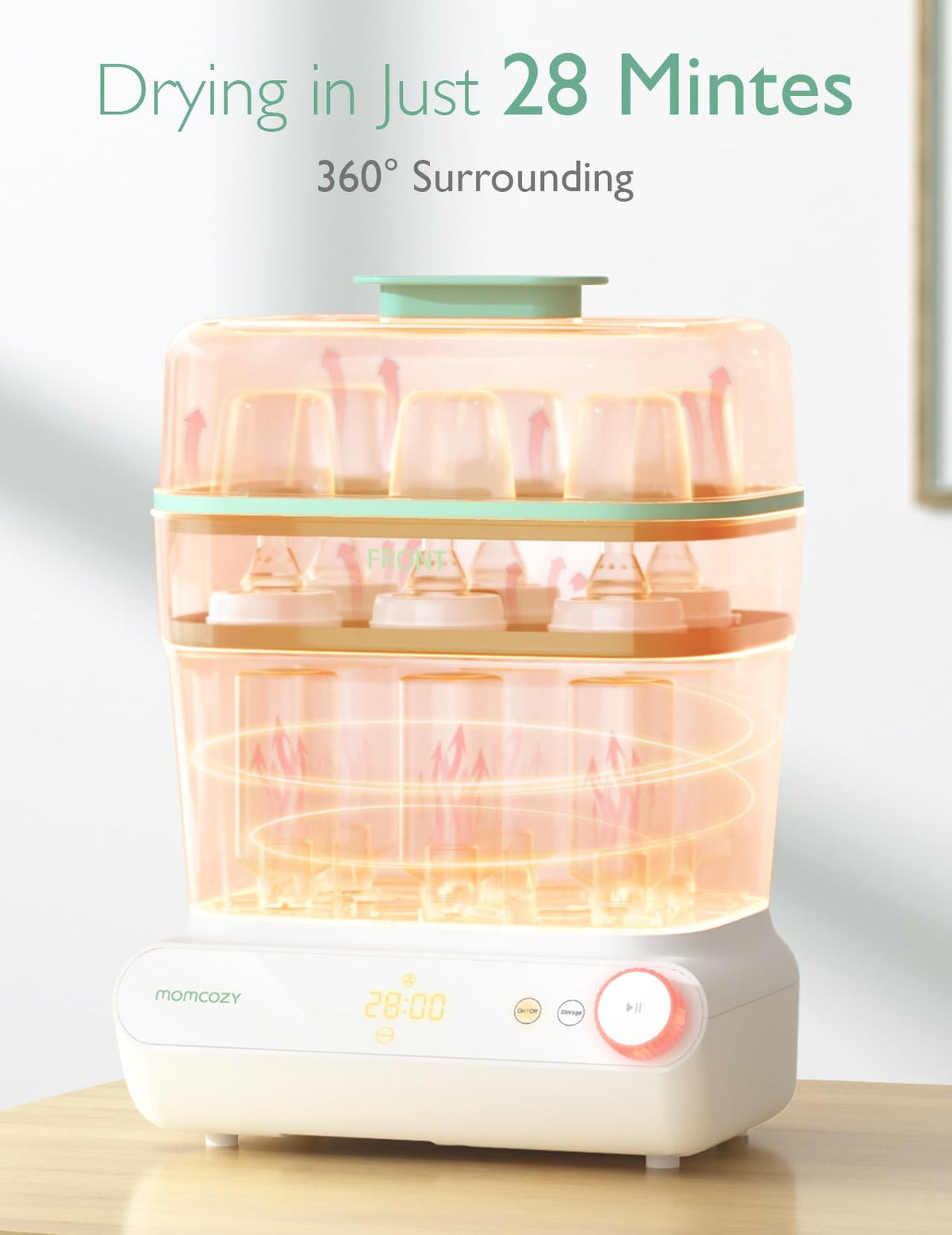 Momcozy Bottle Warmer and Sterilizer Set