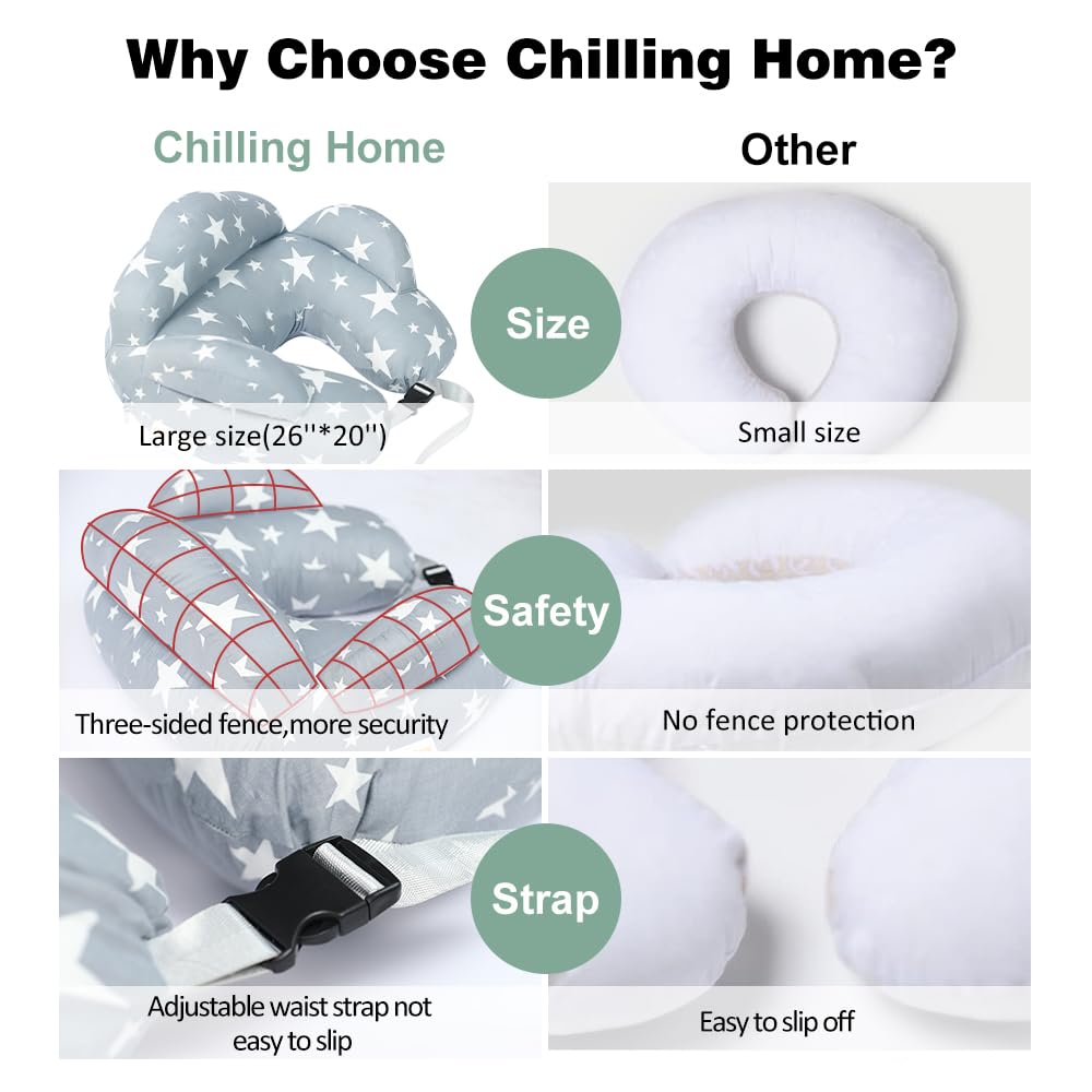 Chilling Home Adjustable Nursing Pillow