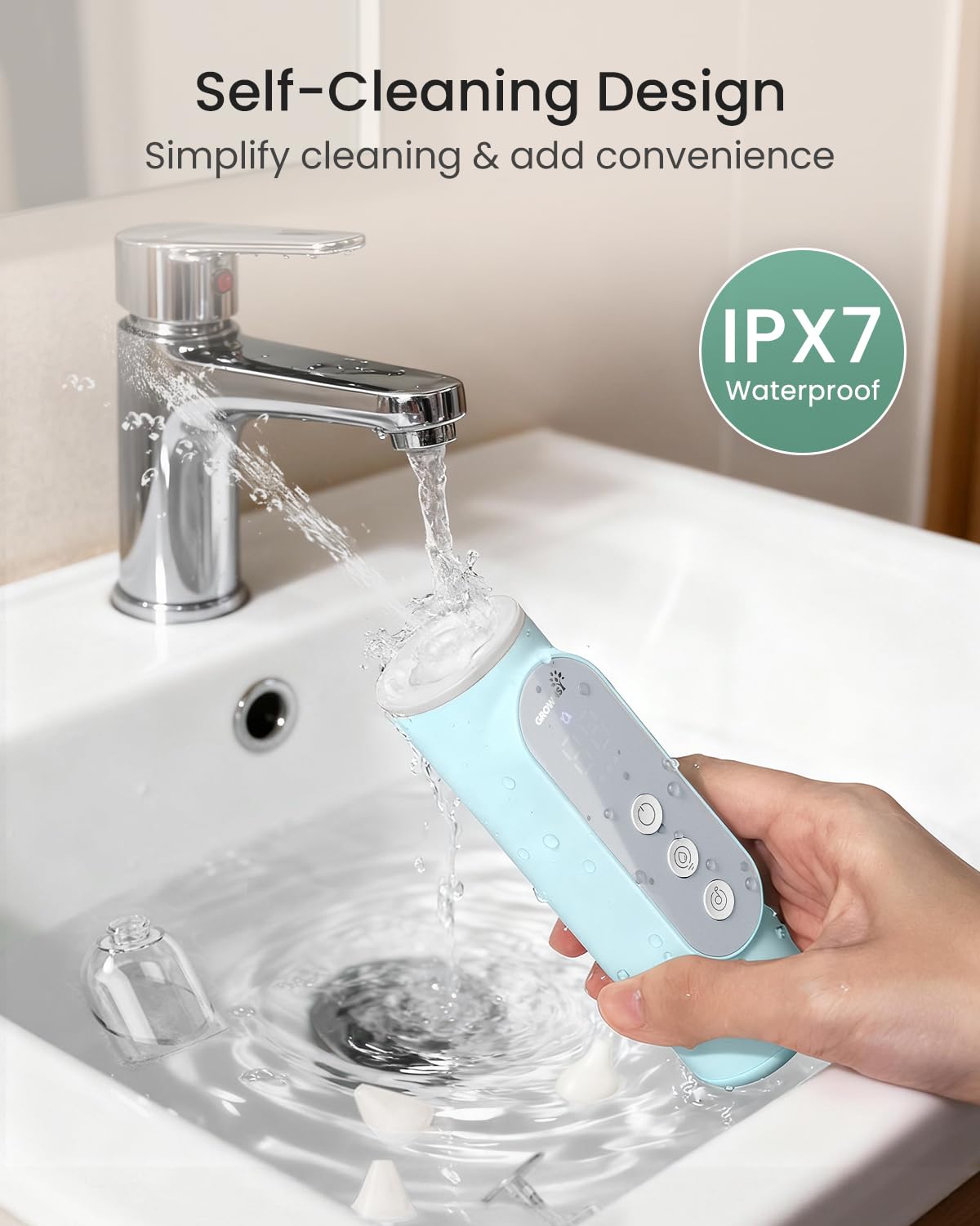 Grownsy Waterproof Electric Nasal Aspirator