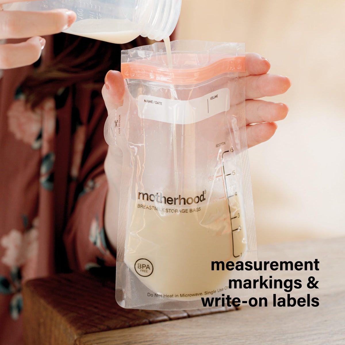 Motherhood Maternity Milk Storage Bags