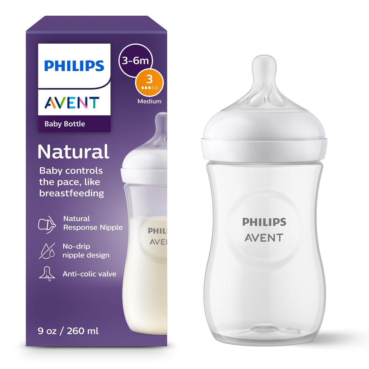 Philips Avent Natural Response Baby Bottles