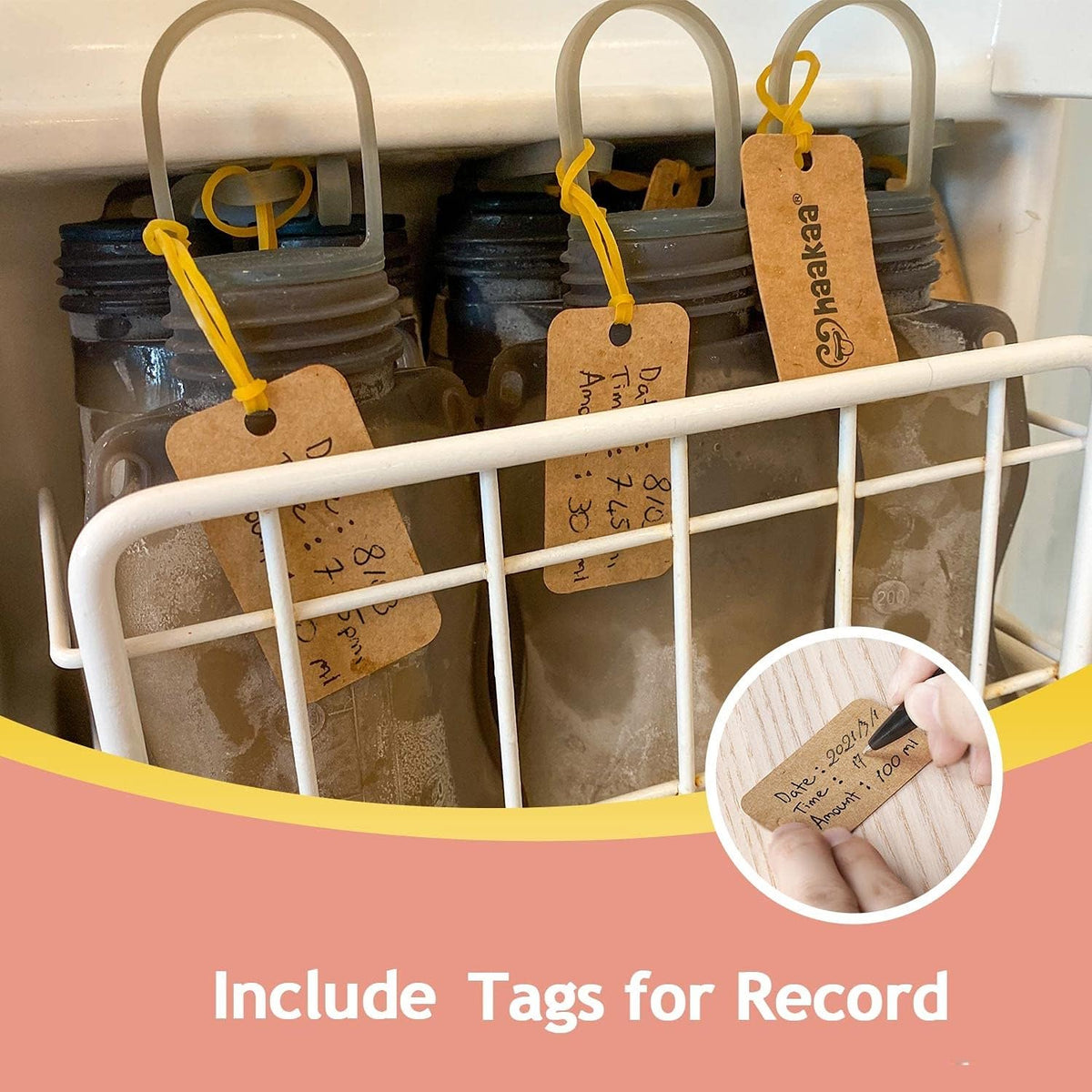 Haakaa Reusable Silicone Milk Storage Bags