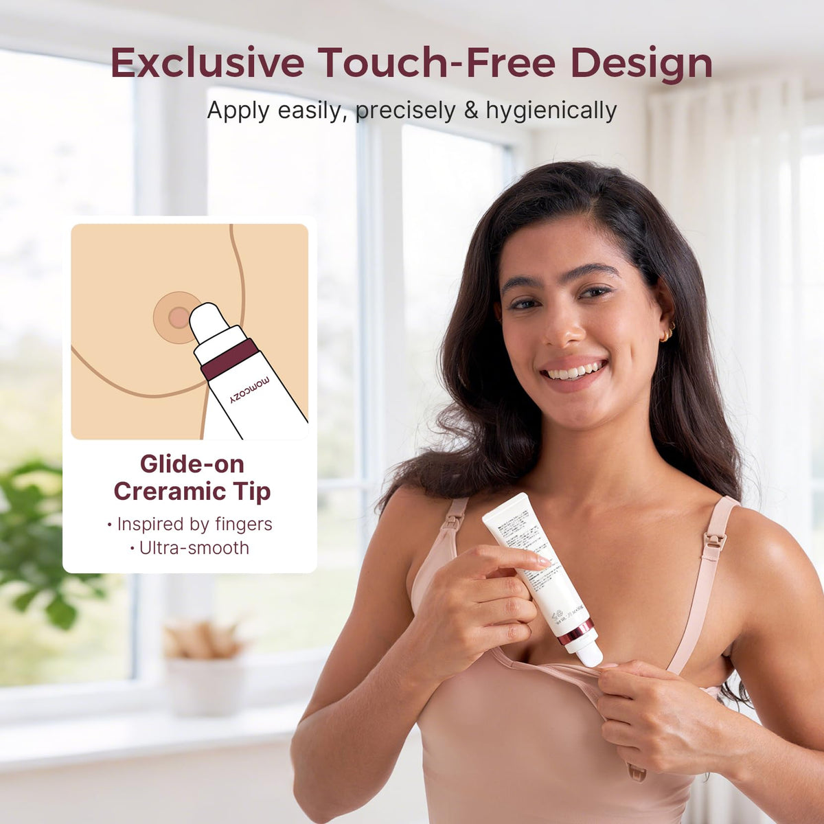 Momcozy Lanolin-Free Cooling Nipple Cream