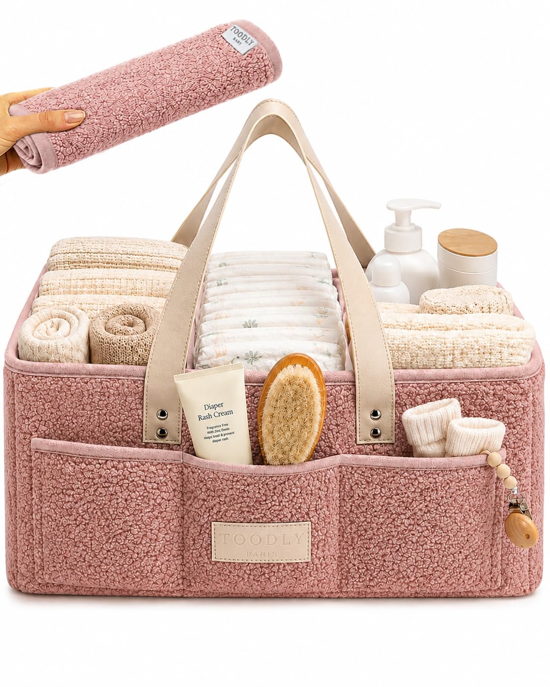 Toodly Diaper Caddy with Changing Pad
