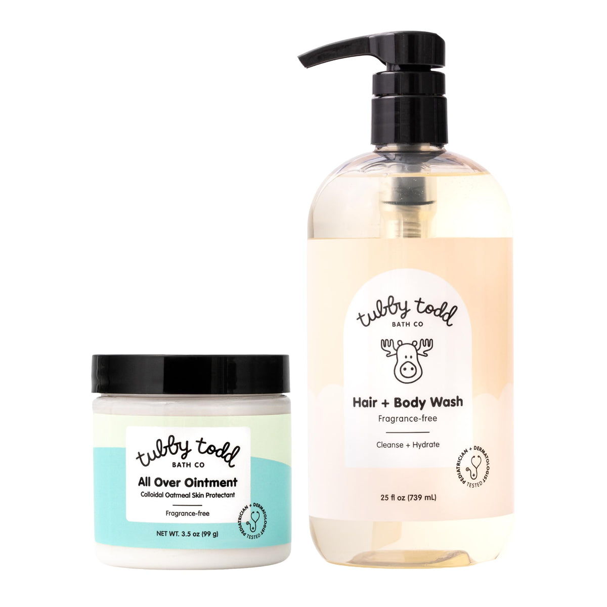 Tubby Todd Baby Wash and Lotion Set