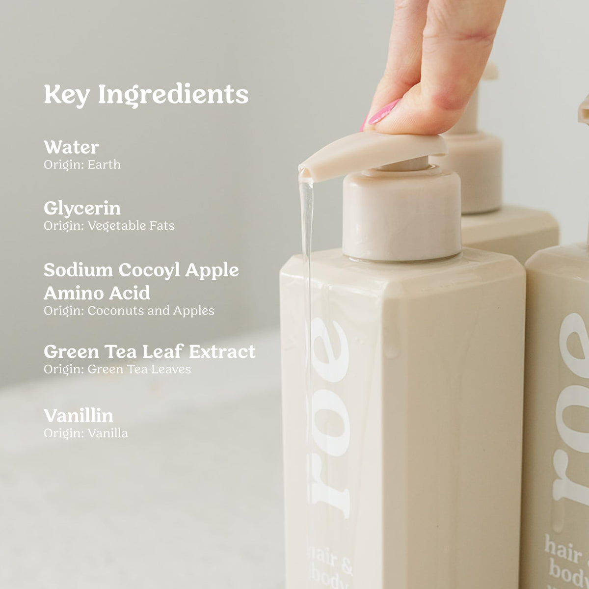 Roe Wellness Baby Body Wash and Shampoo