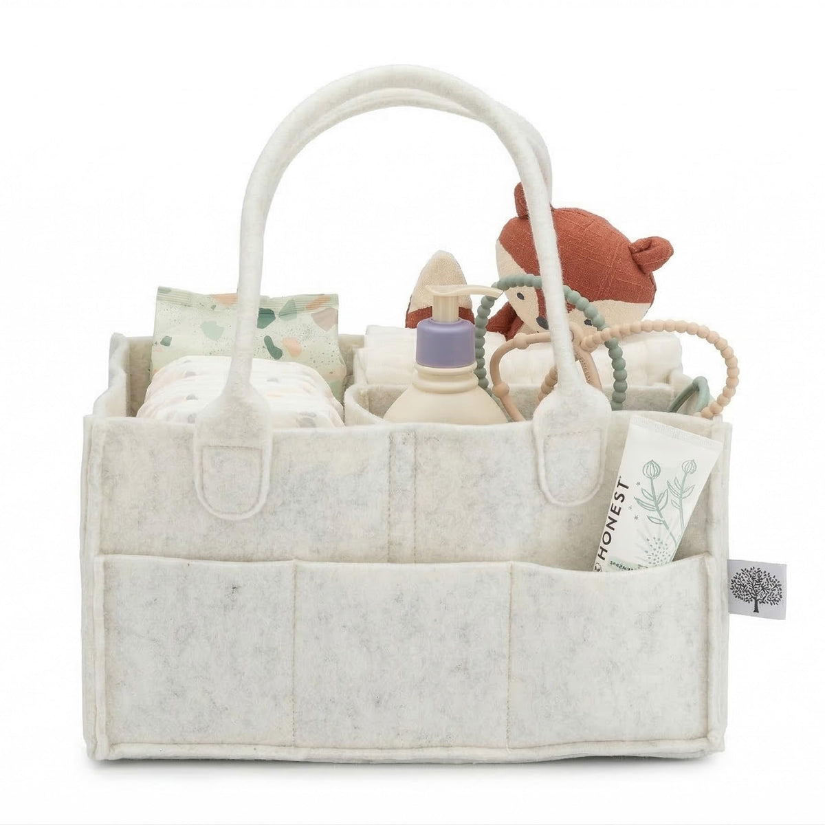 Parker Baby Felt Diaper Caddy