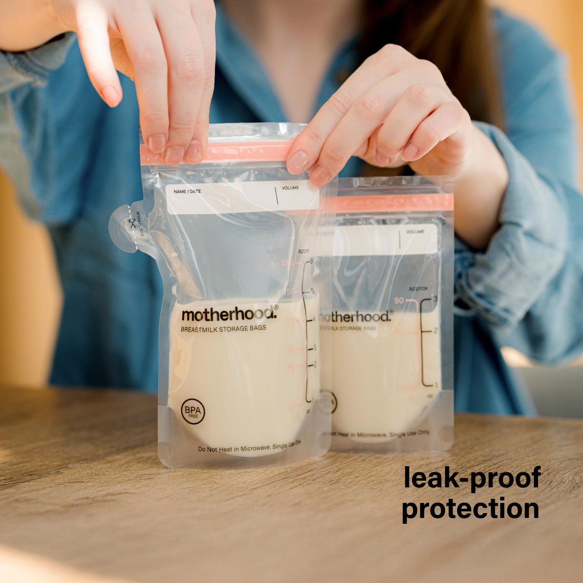 Motherhood Maternity Milk Storage Bags