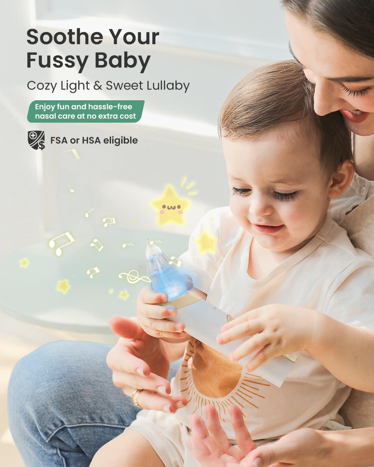 Grownsy Baby Nose Sucker