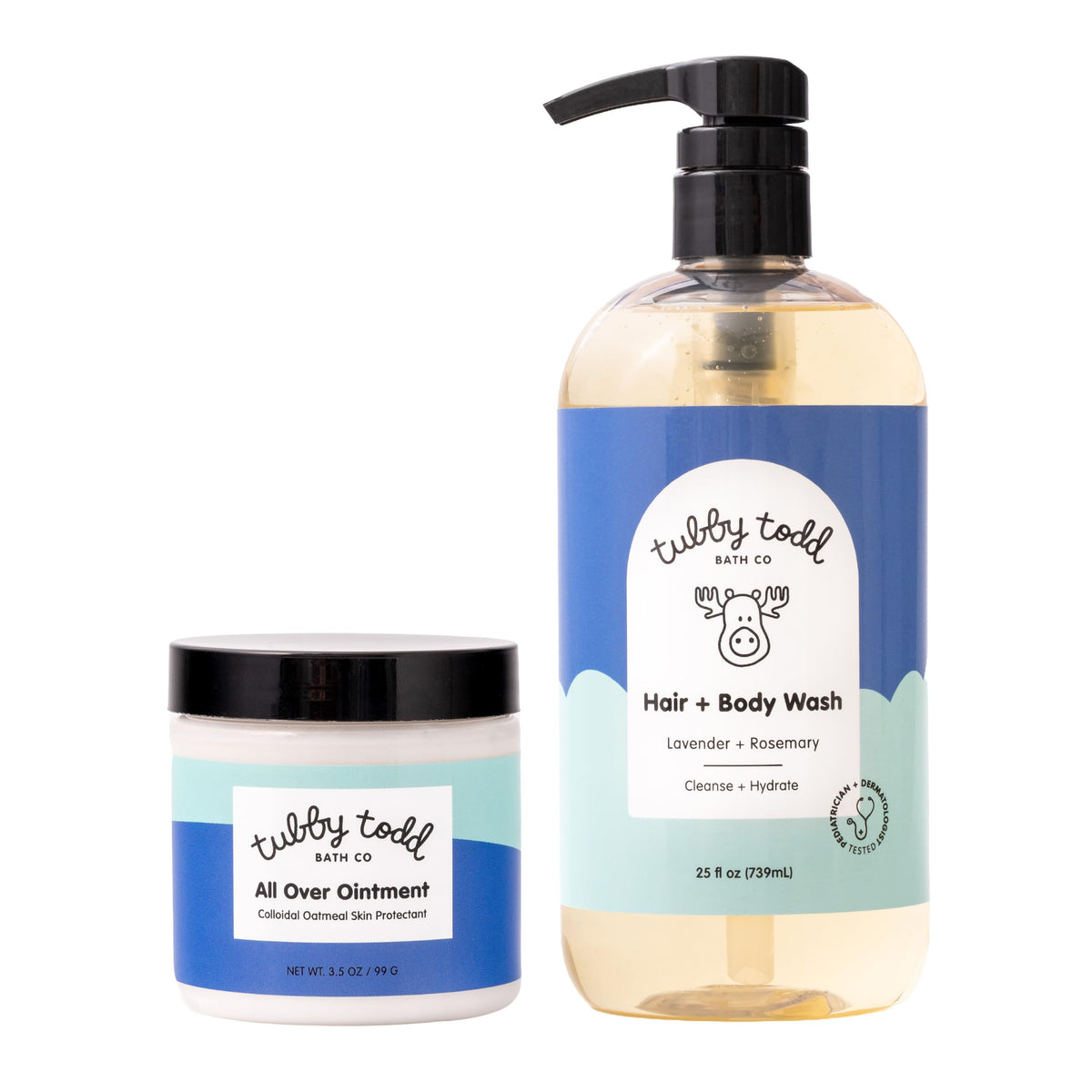 Tubby Todd Baby Wash and Lotion Set