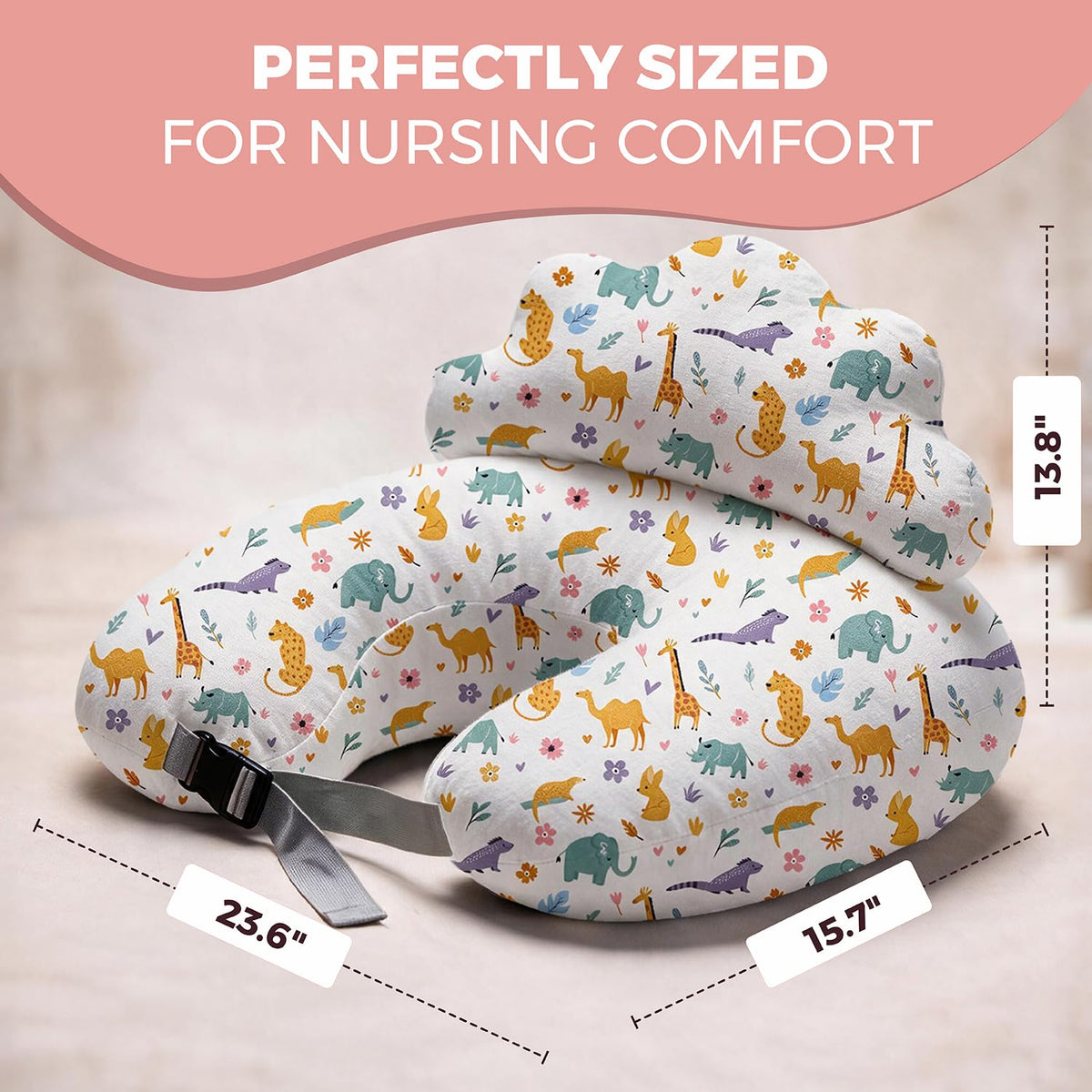 PILLANI Adjustable Nursing Pillow