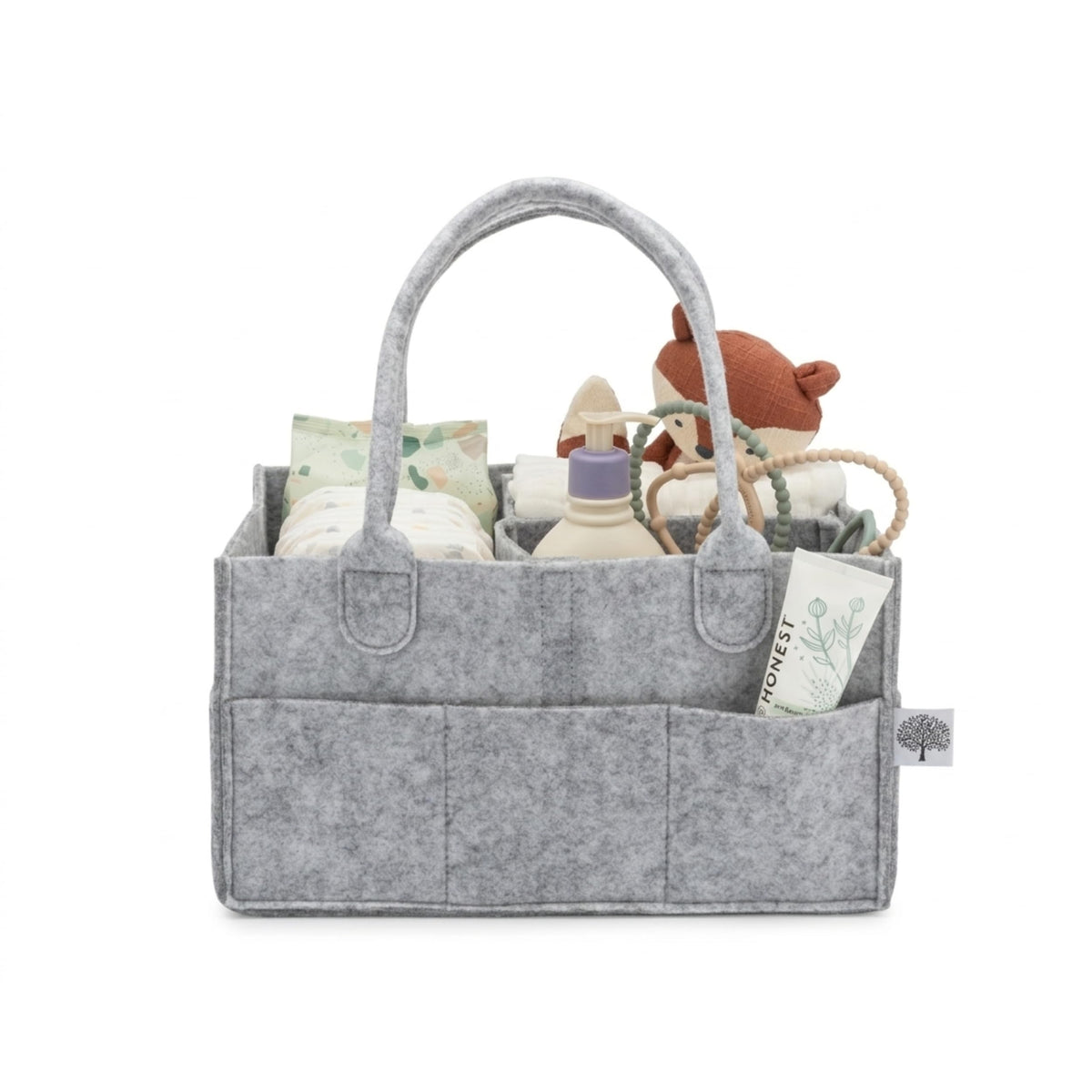 Parker Baby Felt Diaper Caddy