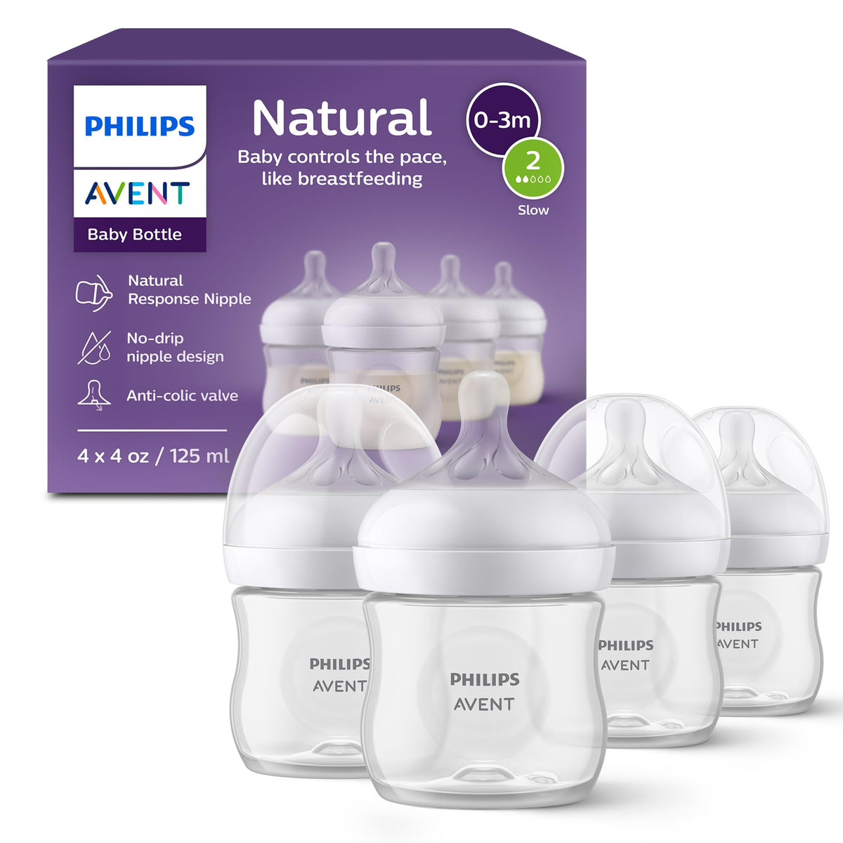 Philips Avent Natural Response Baby Bottles