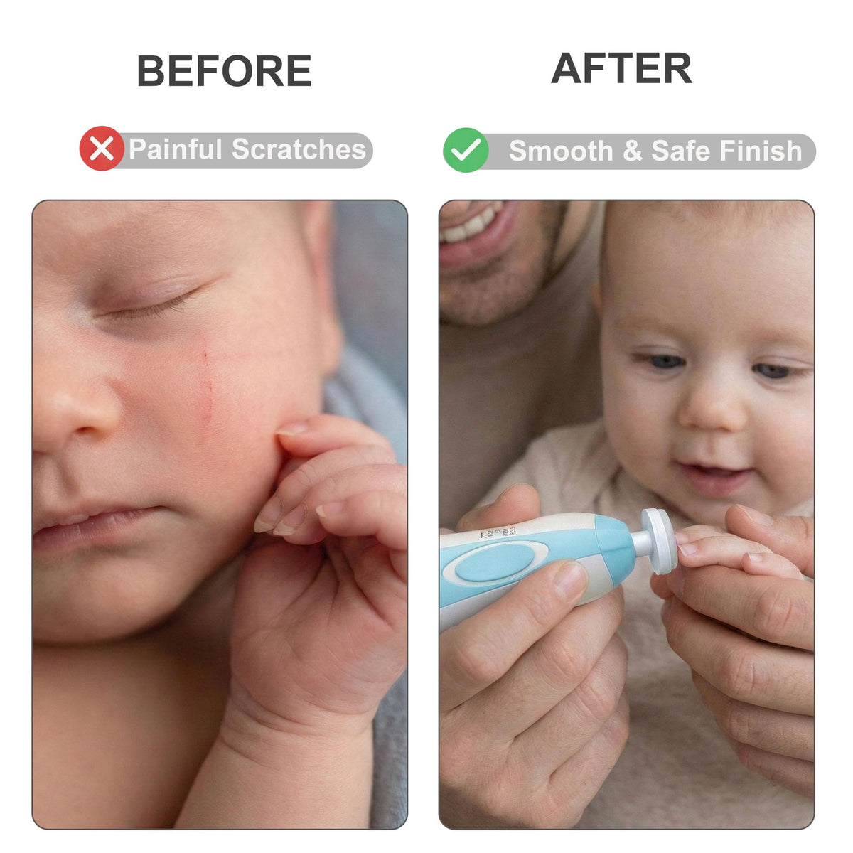 FANSIDI Electric Baby Nail Trimmer