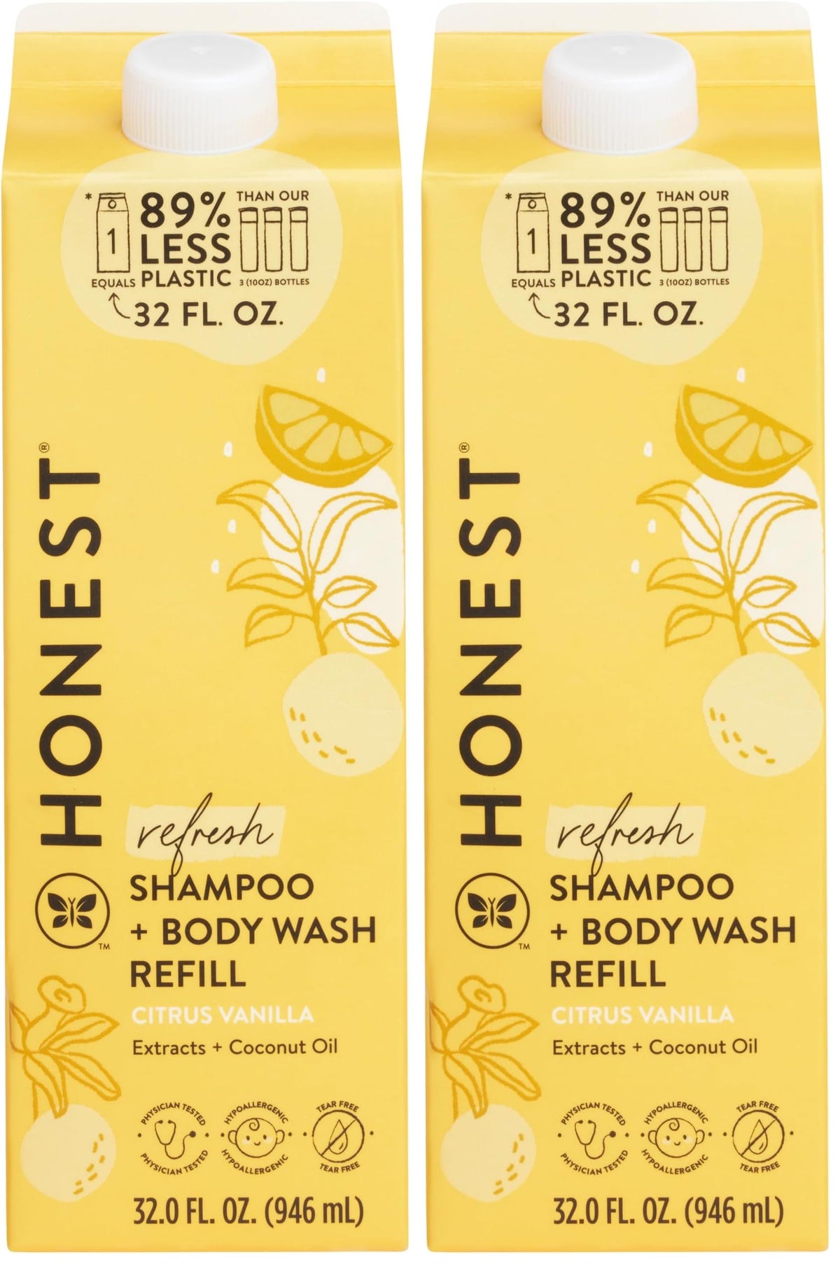Honest 2-in-1 Baby Shampoo and Body Wash