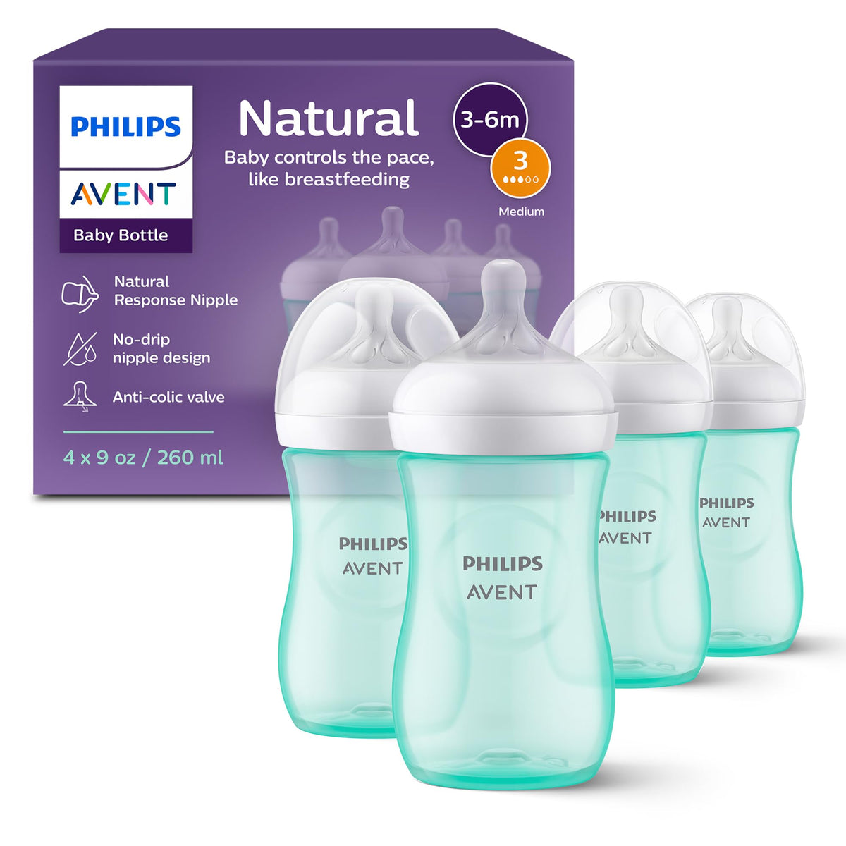 Philips Avent Natural Response Baby Bottles