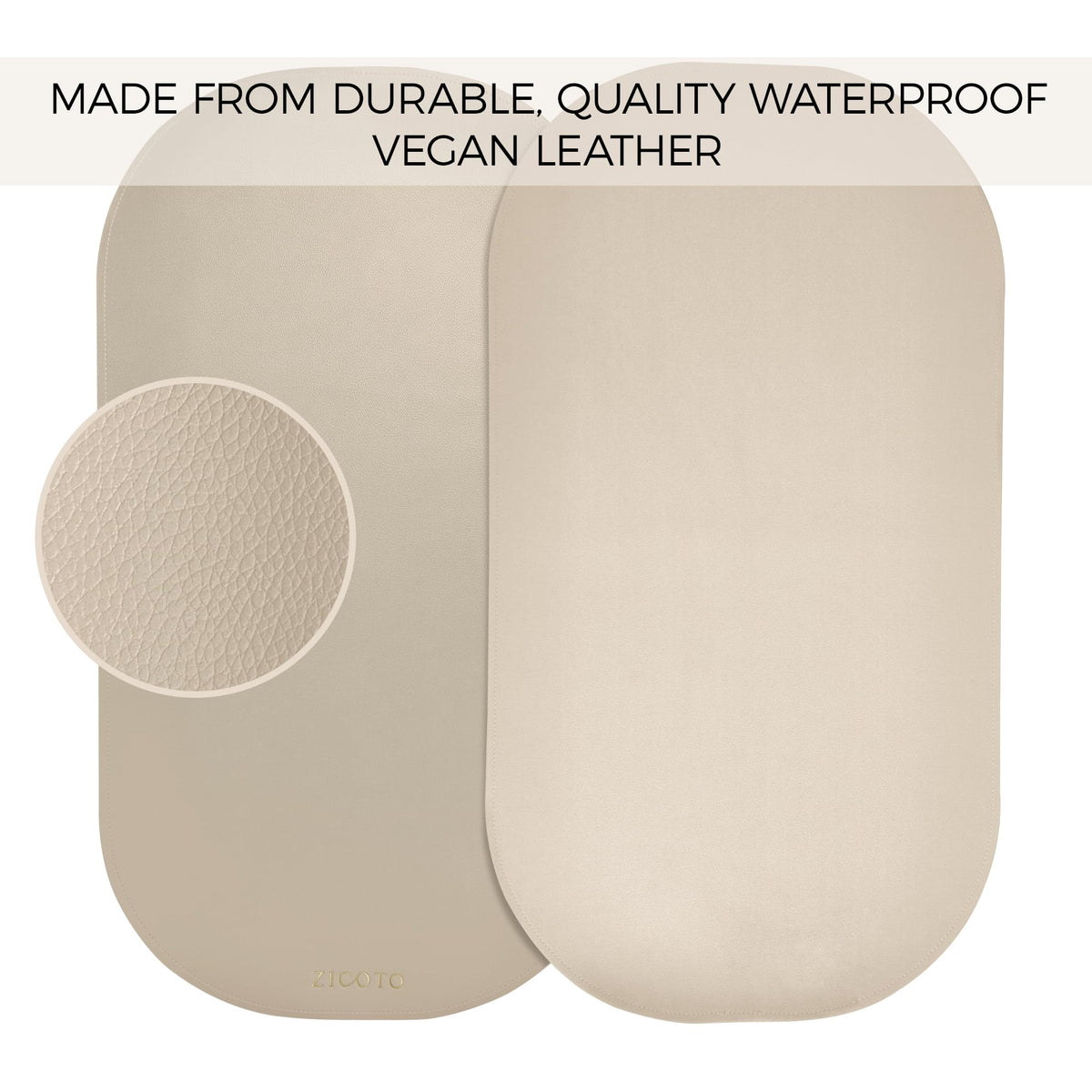 ZICOTO Portable Waterproof Diaper Changing Mat