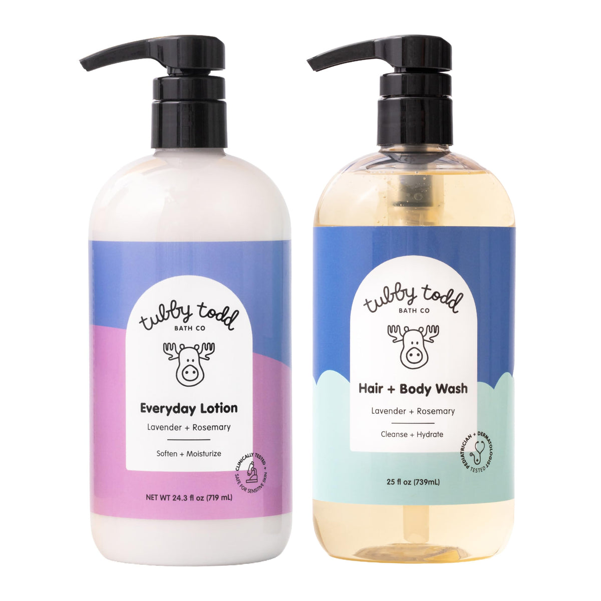 Tubby Todd Baby Wash and Lotion Set