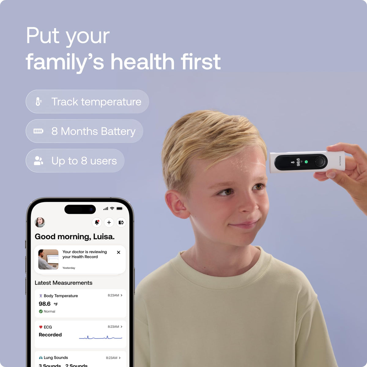 Withings BeamO MultiScan Smart Thermometer