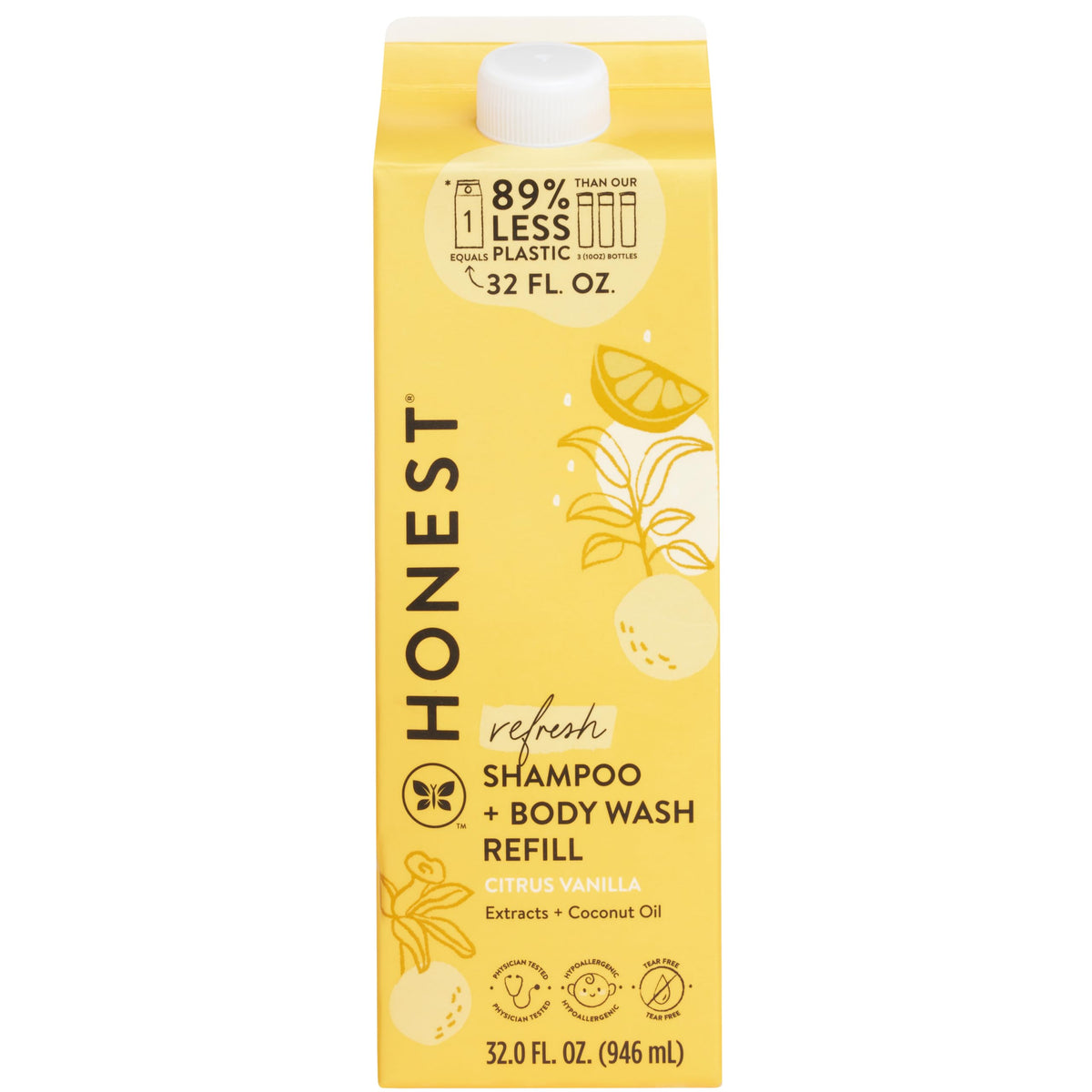 Honest 2-in-1 Baby Shampoo and Body Wash