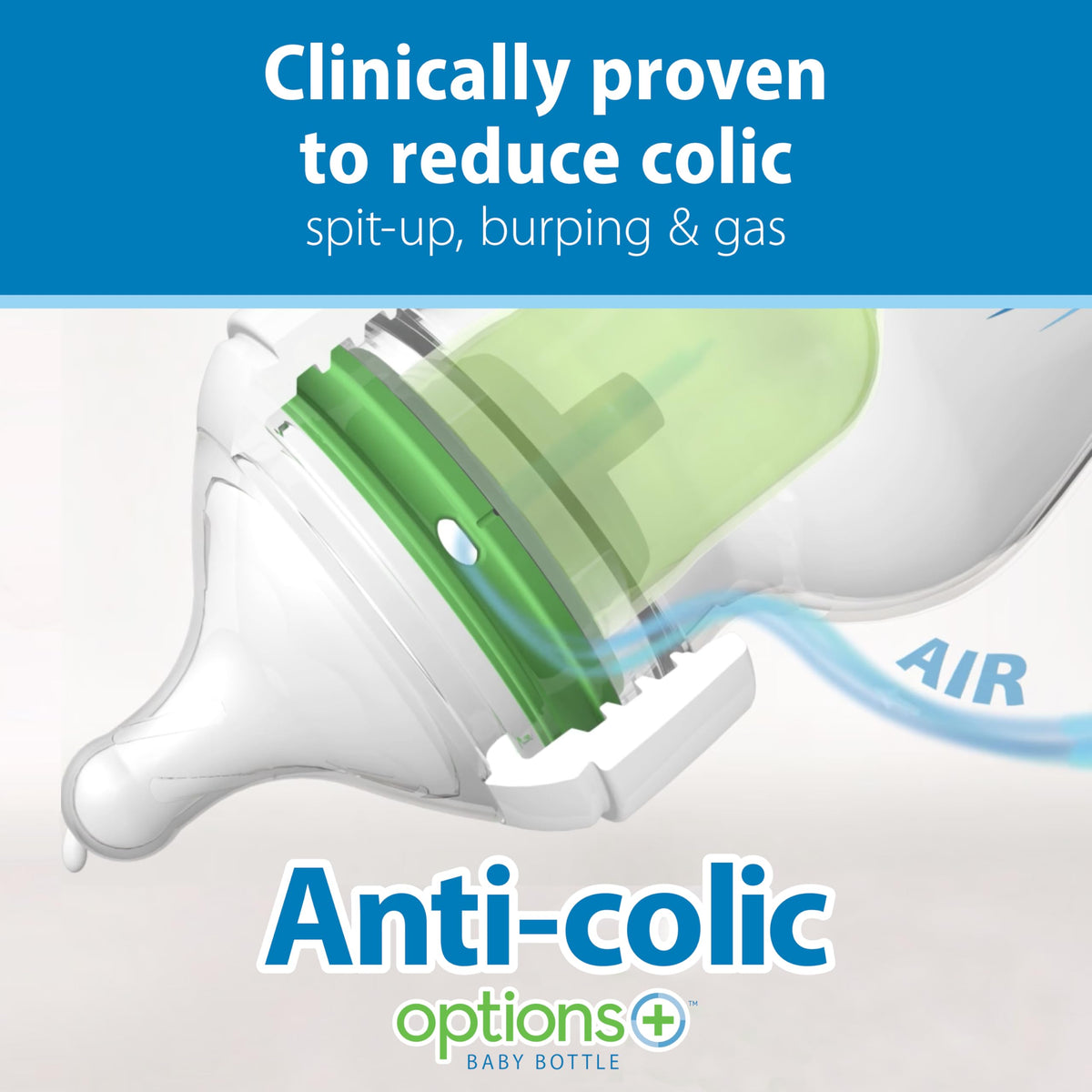 Dr. Brown’s Wide-Neck Anti-Colic Baby Bottles