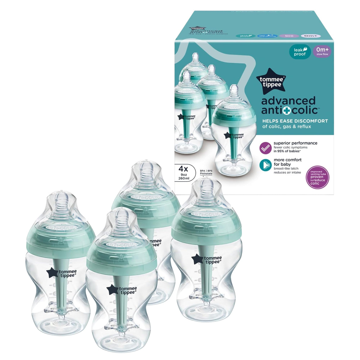 Tommee Tippee Advanced Anti-Colic Bottles