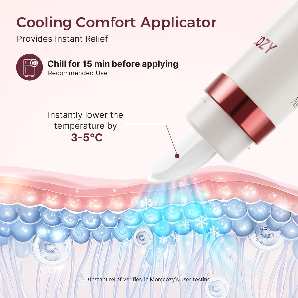 Momcozy Lanolin-Free Cooling Nipple Cream
