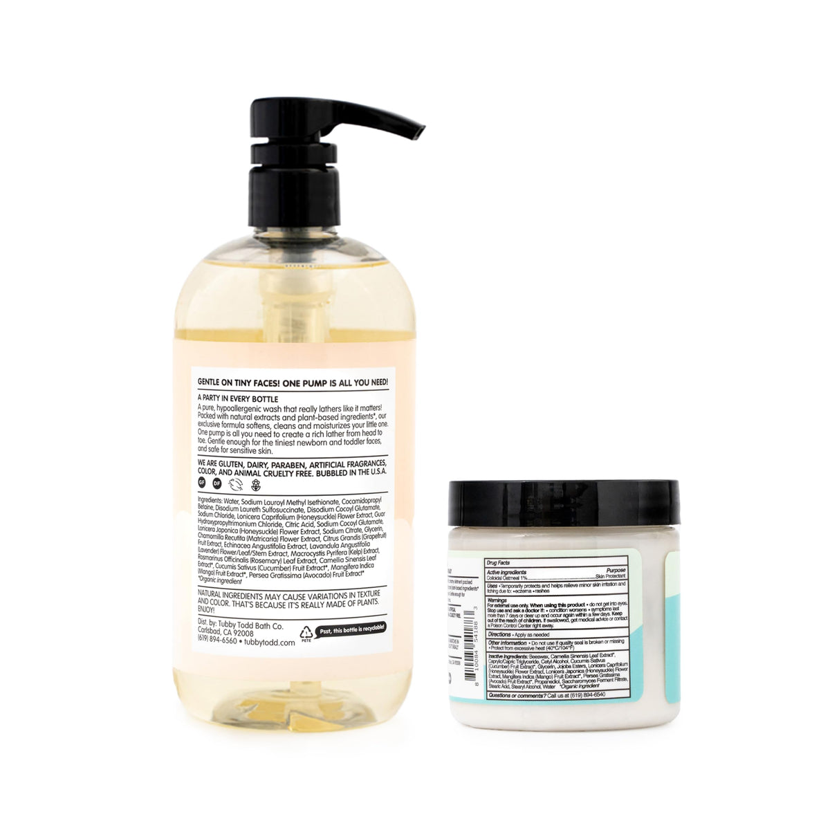 Tubby Todd Baby Wash and Lotion Set