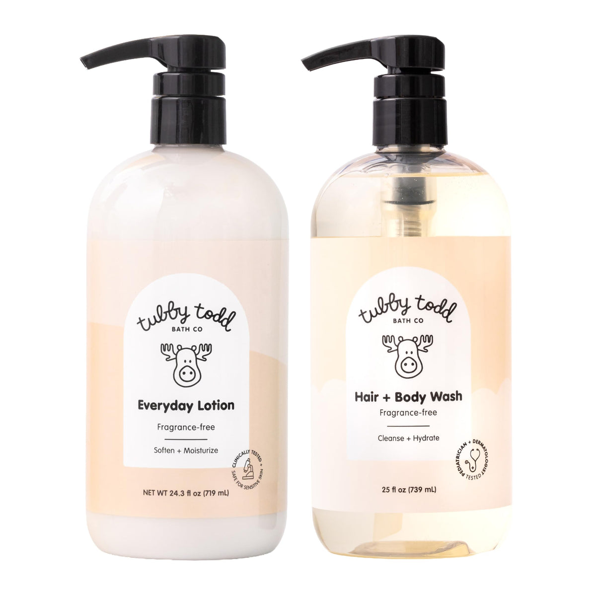 Tubby Todd Baby Wash and Lotion Set