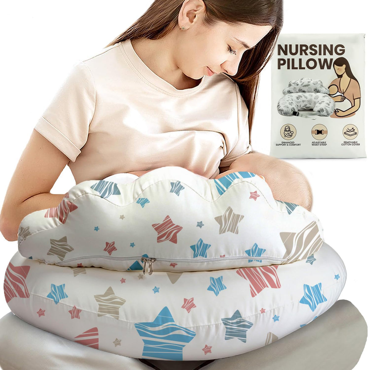 PILLANI Adjustable Nursing Pillow