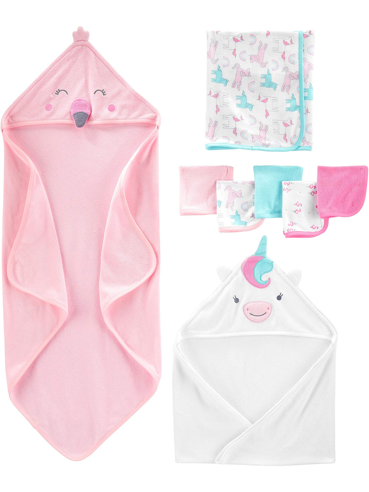 Simple Joys 8-Piece Baby Towel Set