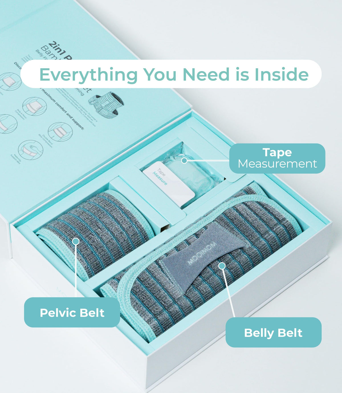 MOOIMOM 2-in-1 Maternity Support Belt
