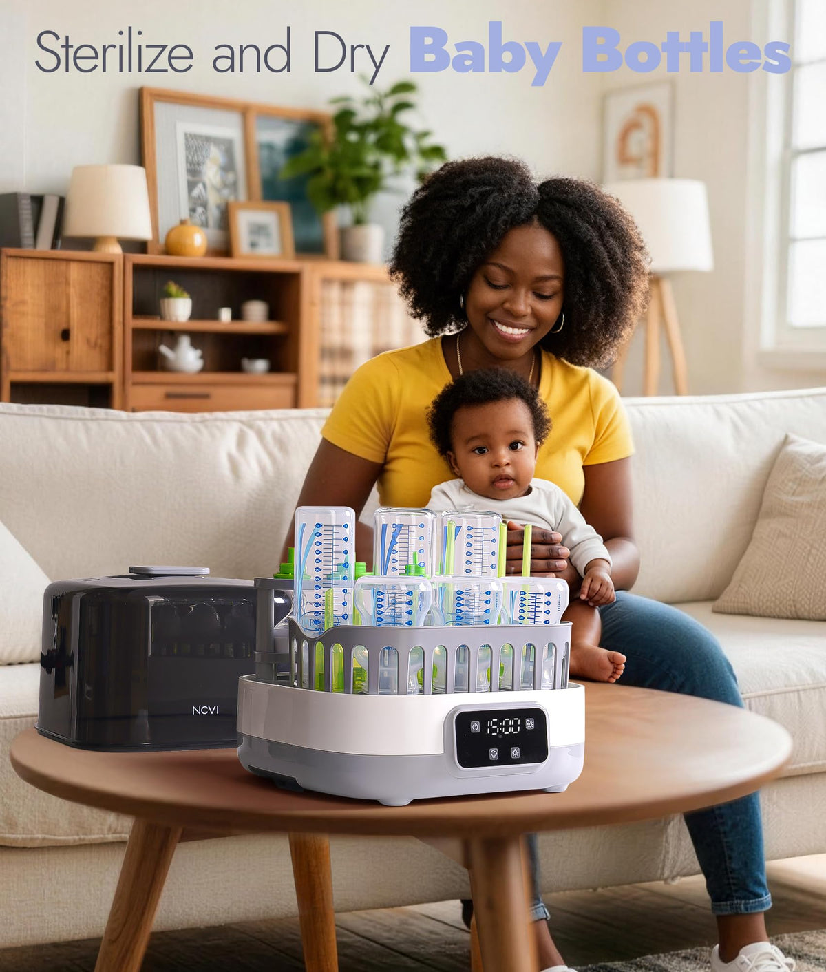 NCVI Bottle Sterilizer and Fast Warmer Set