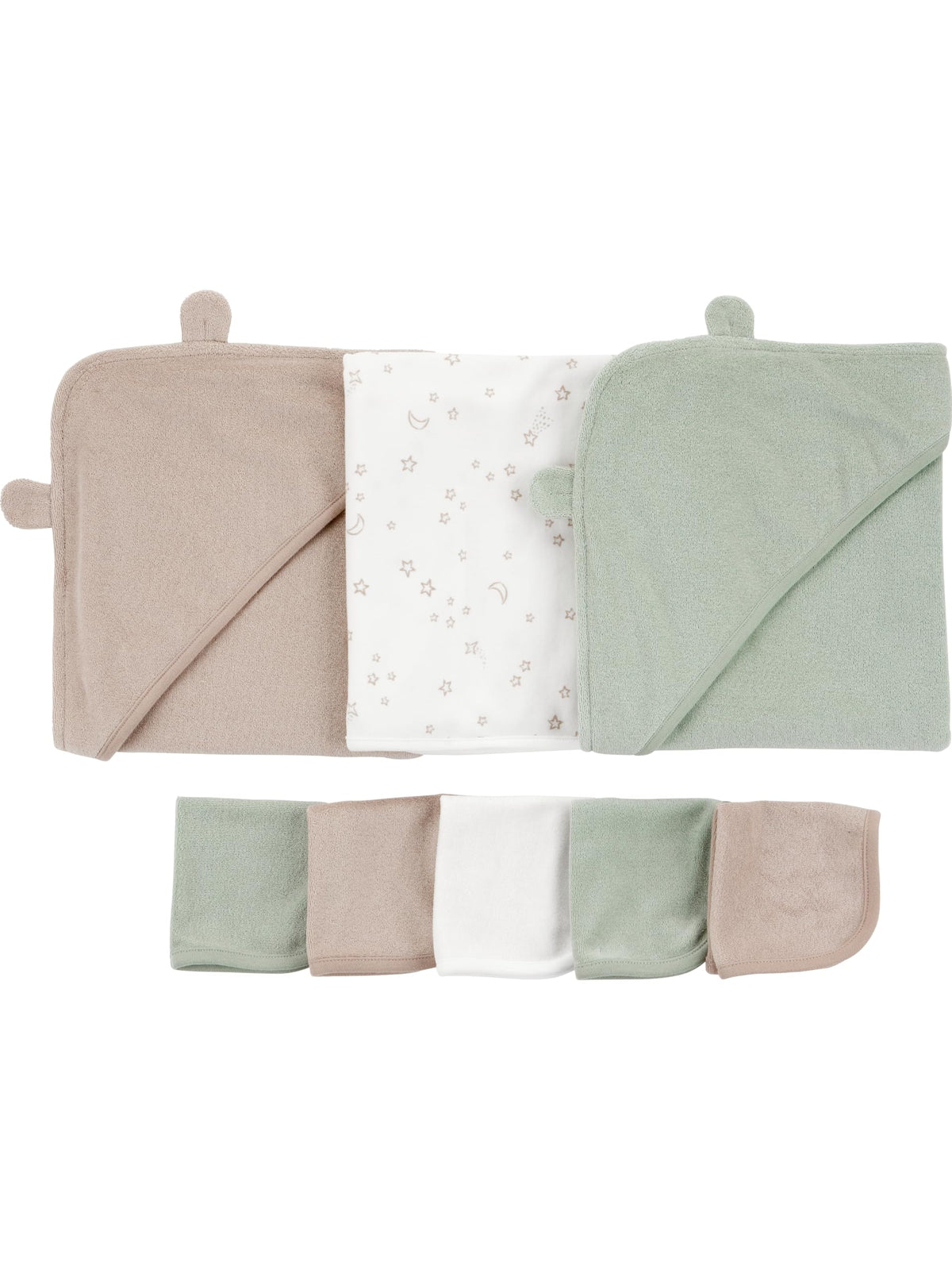 Simple Joys 8-Piece Baby Towel Set