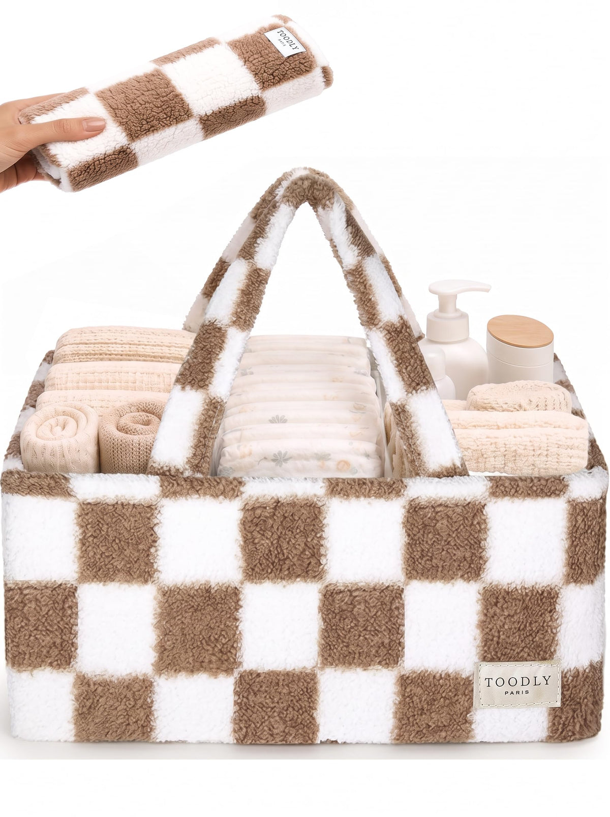 Toodly Diaper Caddy with Changing Pad