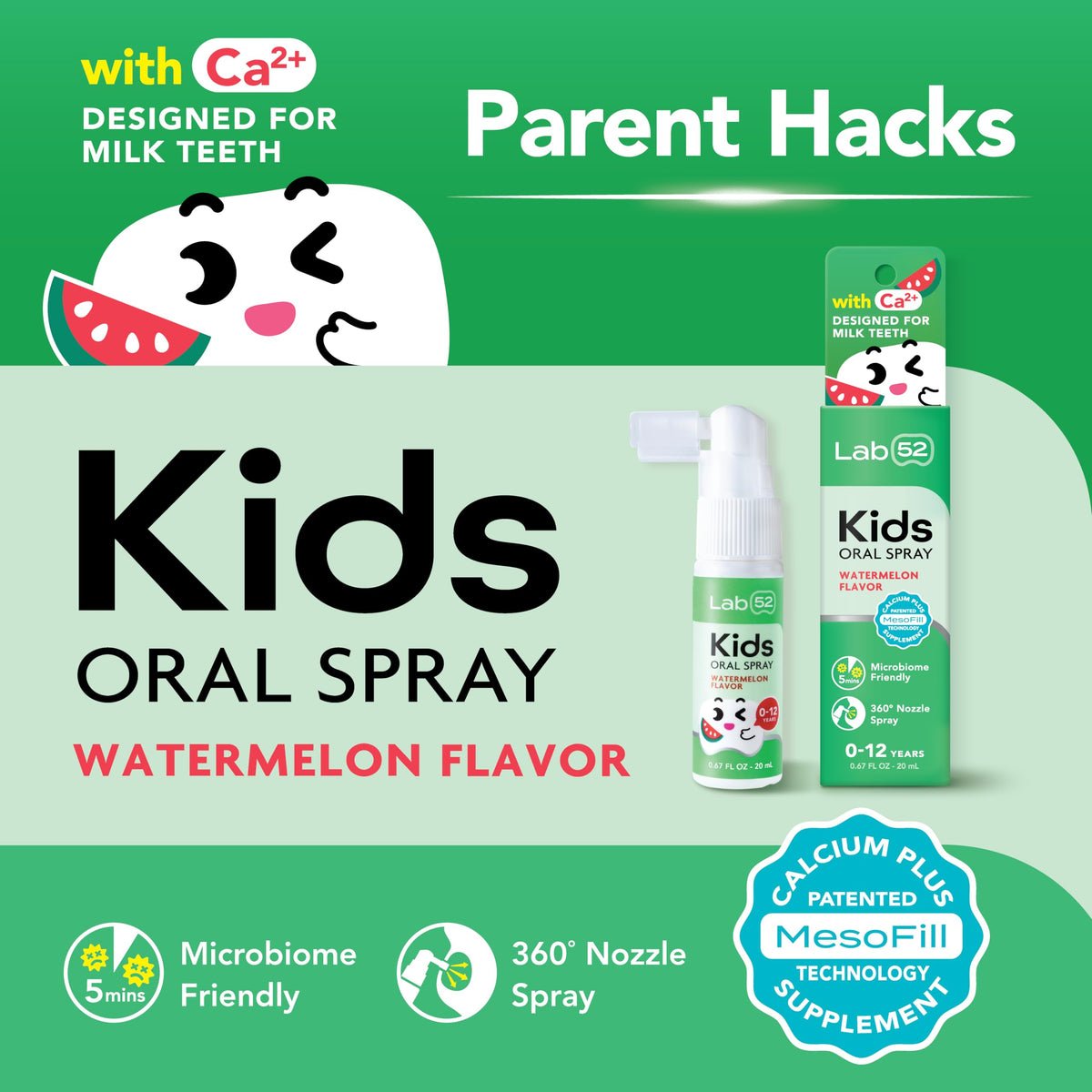 LAB52 Fluoride-Free Kids Oral Spray