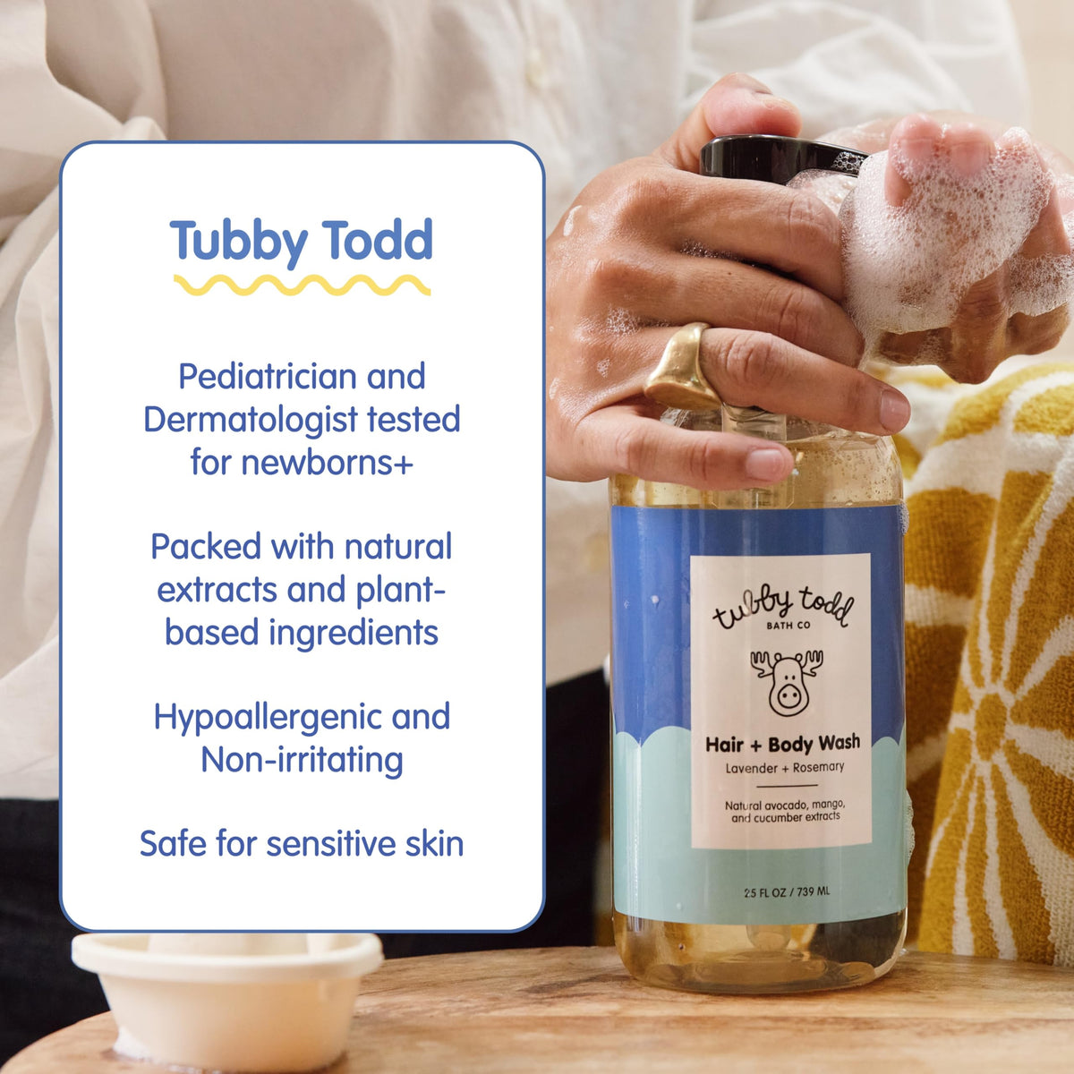 Tubby Todd Baby Hair and Body Wash